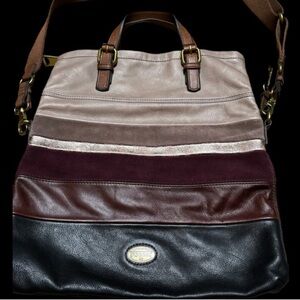 Fossil Leather Crossbody Bag